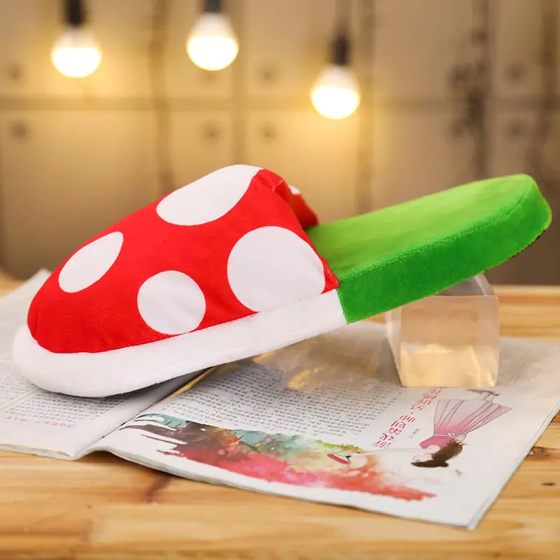 Multifunctional Mushroom Piranha Plush - Fashivra