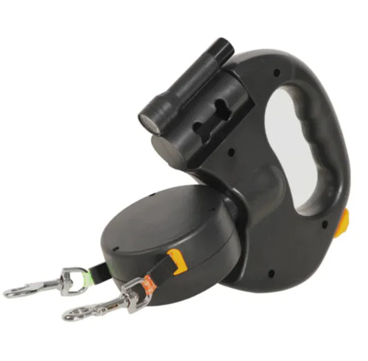 Auto Double Dog Leash - Fashivra