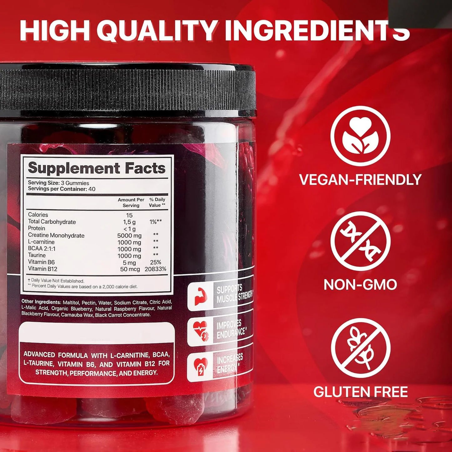 Muscle Boost Gummies - Fashivra