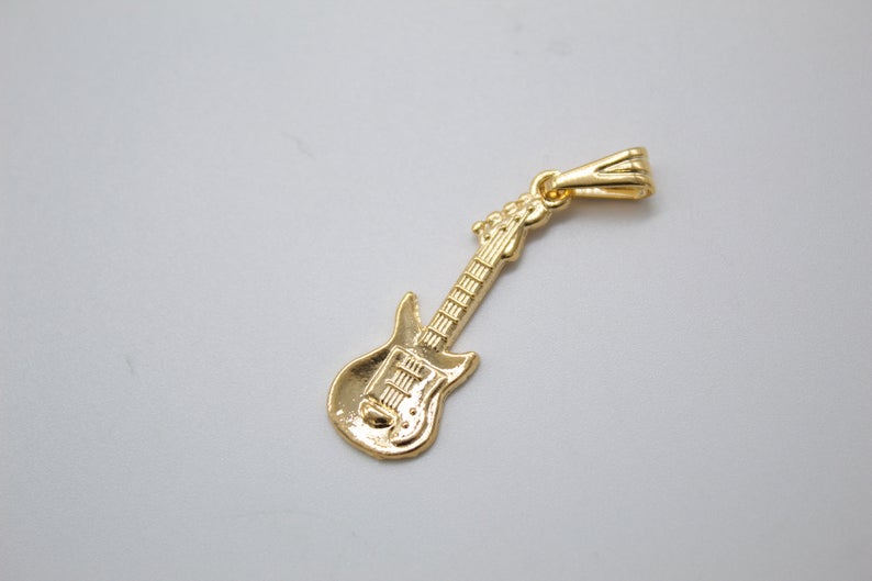 18K Gold Filled Bass Electric Guitar - Fashivra