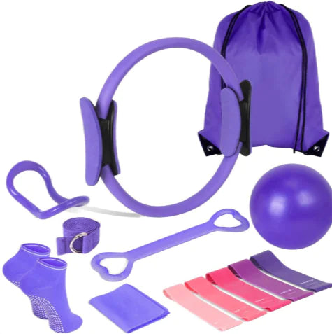 13-Piece Yoga & Pilates Set - Fashivra