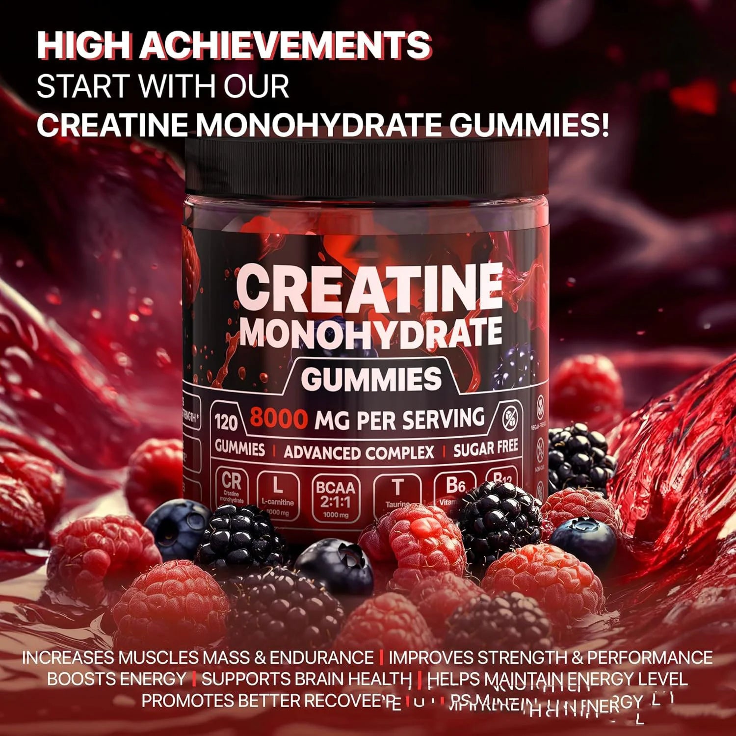 Muscle Boost Gummies - Fashivra