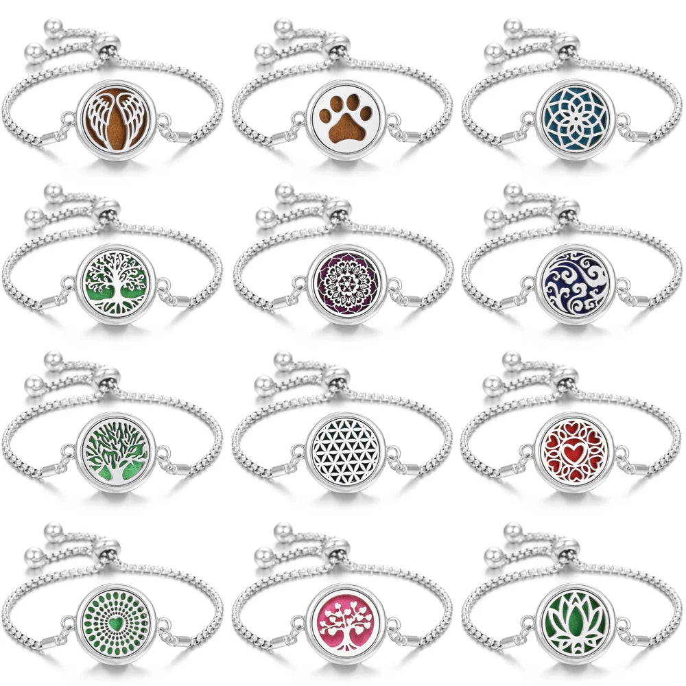 Stainless Steel Perfume Bracelet - Fashivra