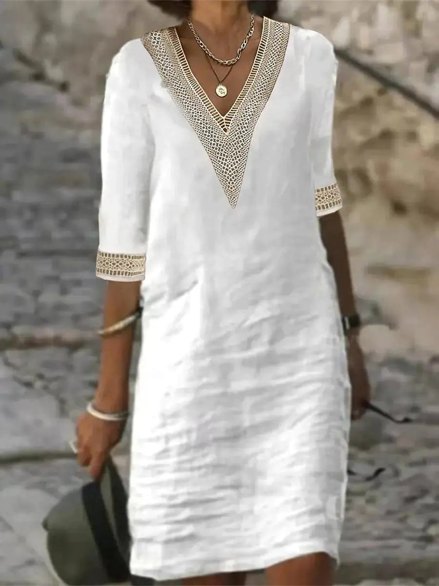YZ1224 Women's Casual Loose Dress for Fall/Winter - Fashivra