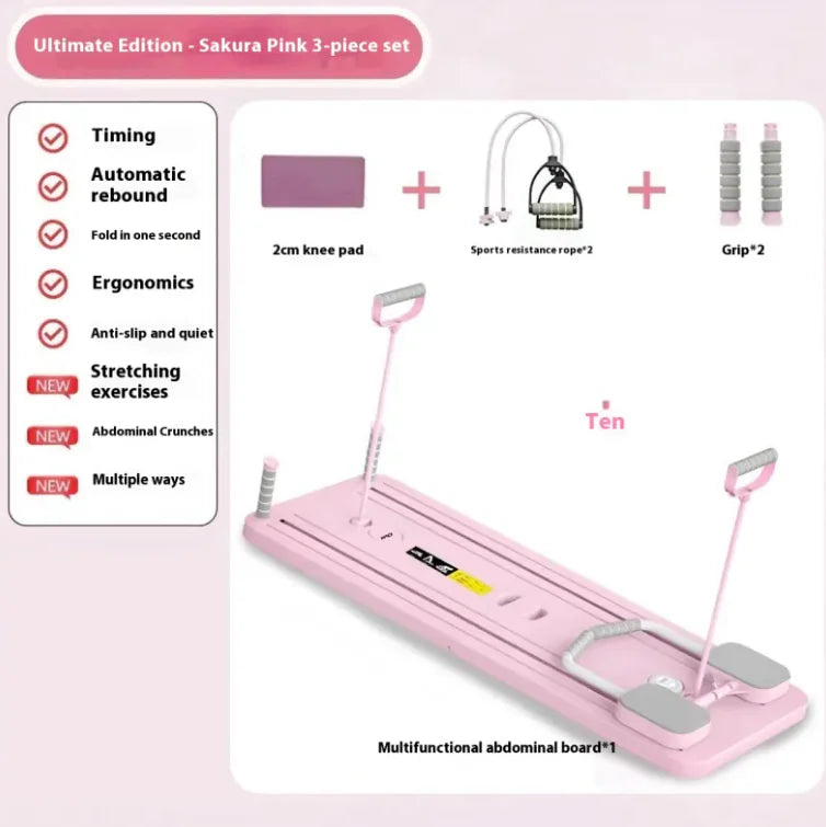 Household Abdominal Wheel Fitness Board - Fashivra