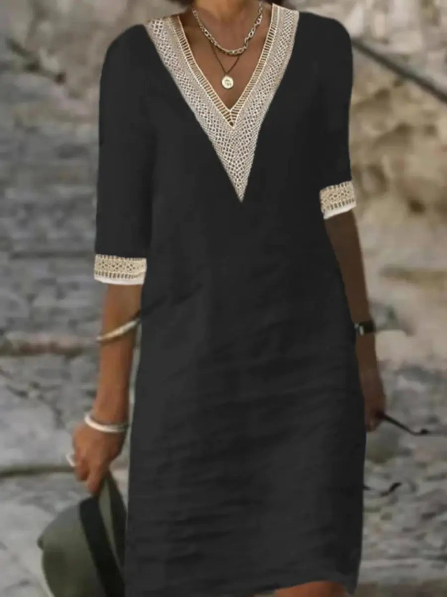 YZ1224 Women's Casual Loose Dress for Fall/Winter - Fashivra
