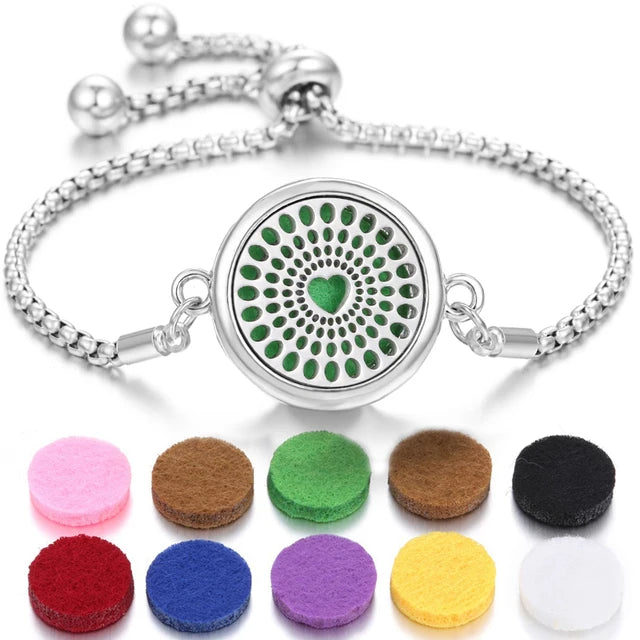 Stainless Steel Perfume Bracelet - Fashivra