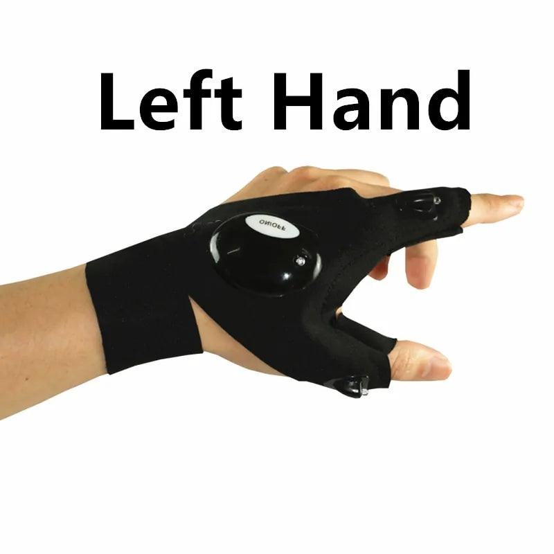 Fingerless LED Glove for Outdoors - Fashivra