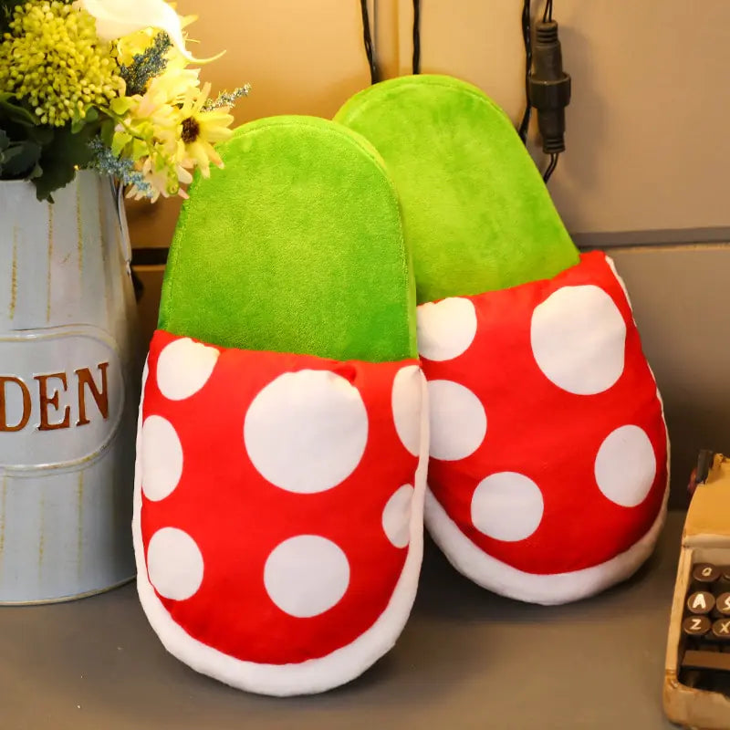 Multifunctional Mushroom Piranha Plush - Fashivra
