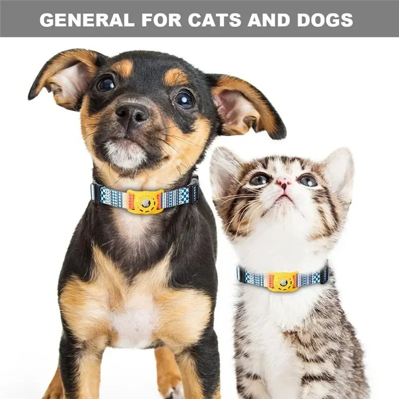 Digital Printing Collar for Apple Airtag - Pets Accessories - Fashivra
