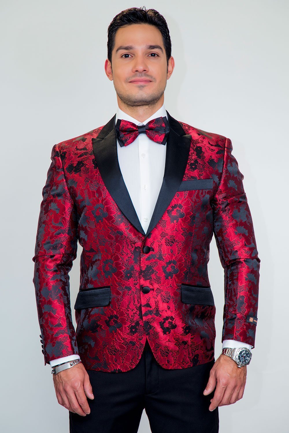 "Amsterdam" Tuxedo Jacket Peak - Fashivra
