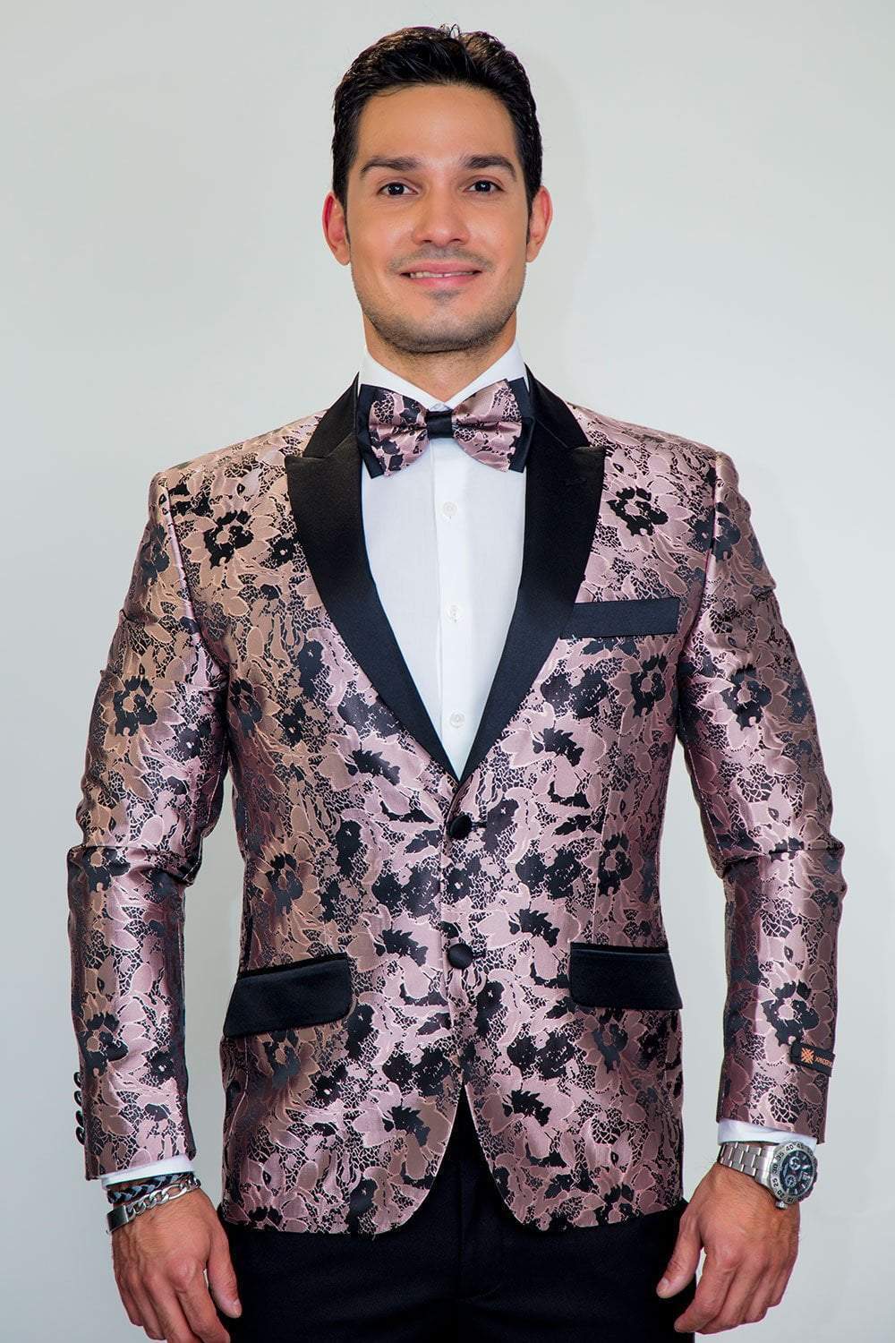 "Amsterdam" Tuxedo Jacket Peak - Fashivra