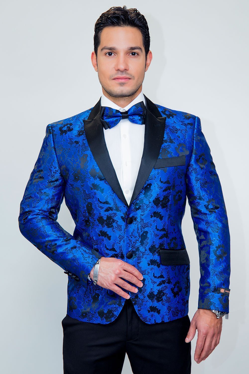"Amsterdam" Tuxedo Jacket Peak - Fashivra