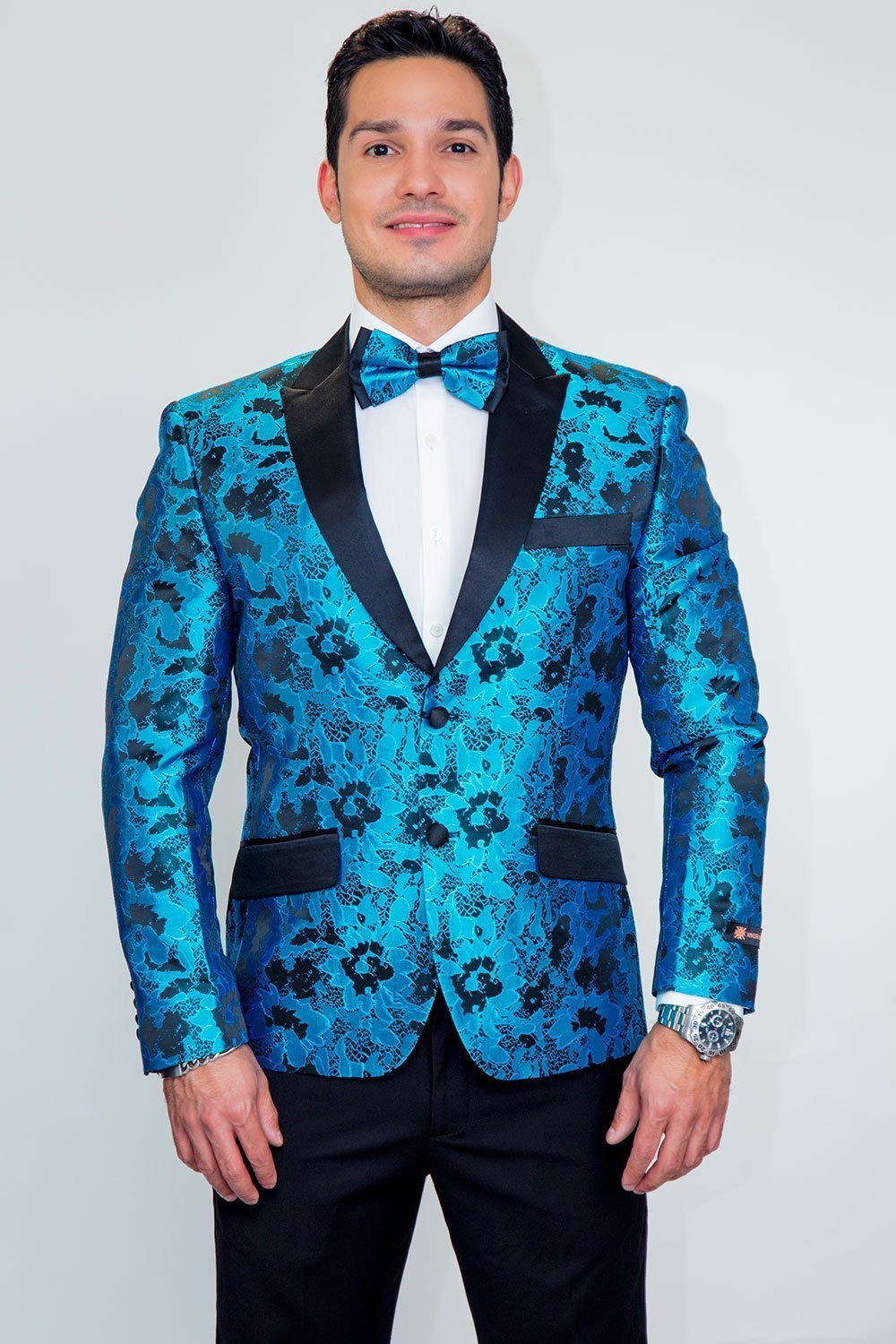 "Amsterdam" Tuxedo Jacket Peak - Fashivra