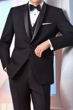"London" Black Tuxedo Jacket - Fashivra