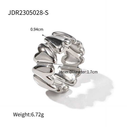 Elena Gold Ring - Fashivra