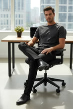"Ethan" Black Super 150's Luxury Viscose Blend Suit Pants - Fashivra