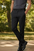 "Ethan" Black Super 150's Luxury Viscose Blend Suit Pants - Fashivra