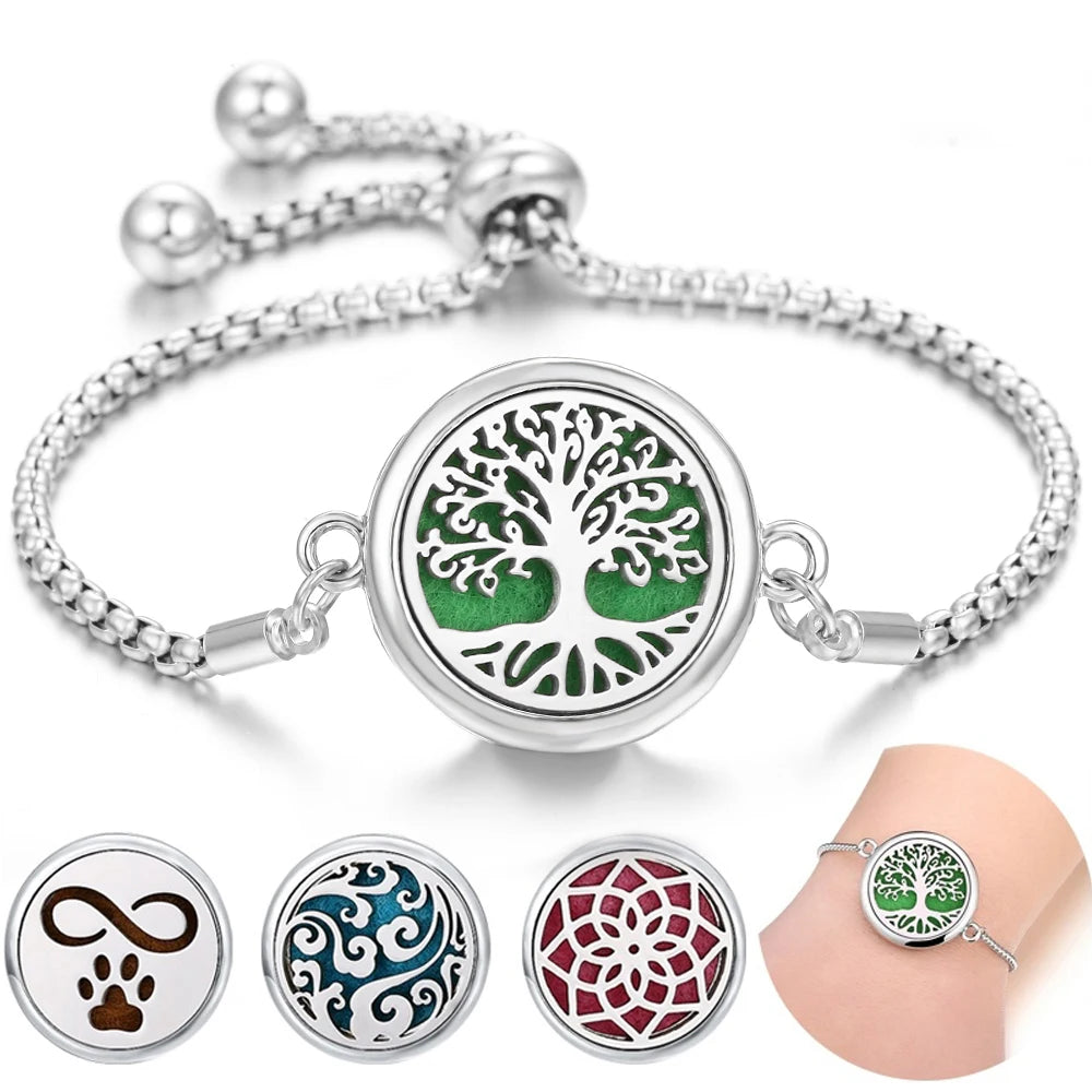 Stainless Steel Perfume Bracelet - Fashivra