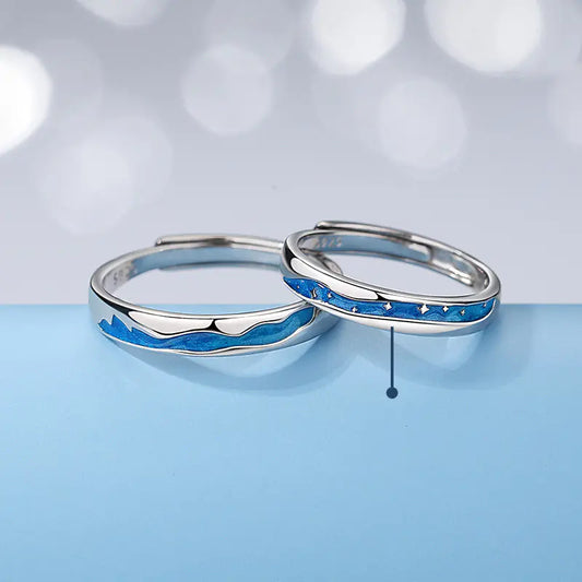 Small Design Feeling Rings - A Stylish Pair - Fashivra