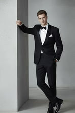 "London" Black Tuxedo Jacket - Fashivra