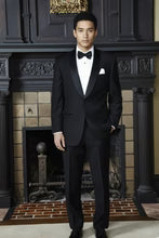 "London" Black Tuxedo Jacket - Fashivra
