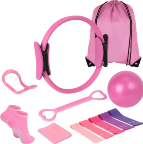 13-Piece Yoga & Pilates Set - Fashivra