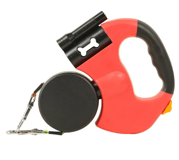Auto Double Dog Leash - Fashivra