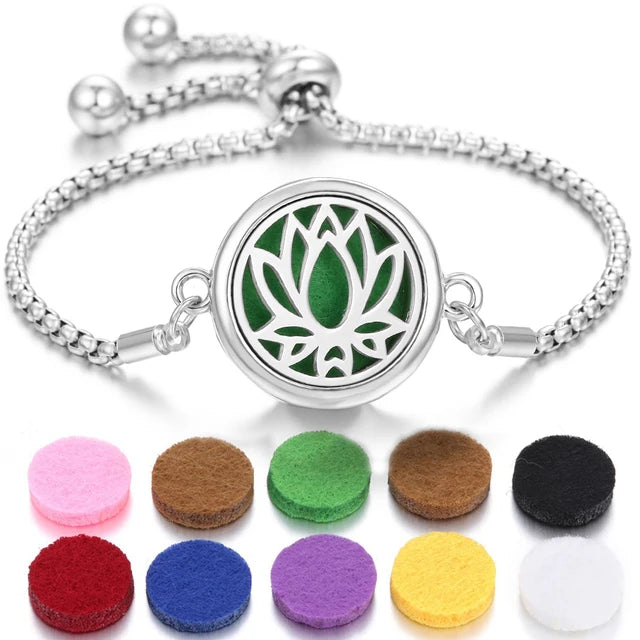 Stainless Steel Perfume Bracelet - Fashivra